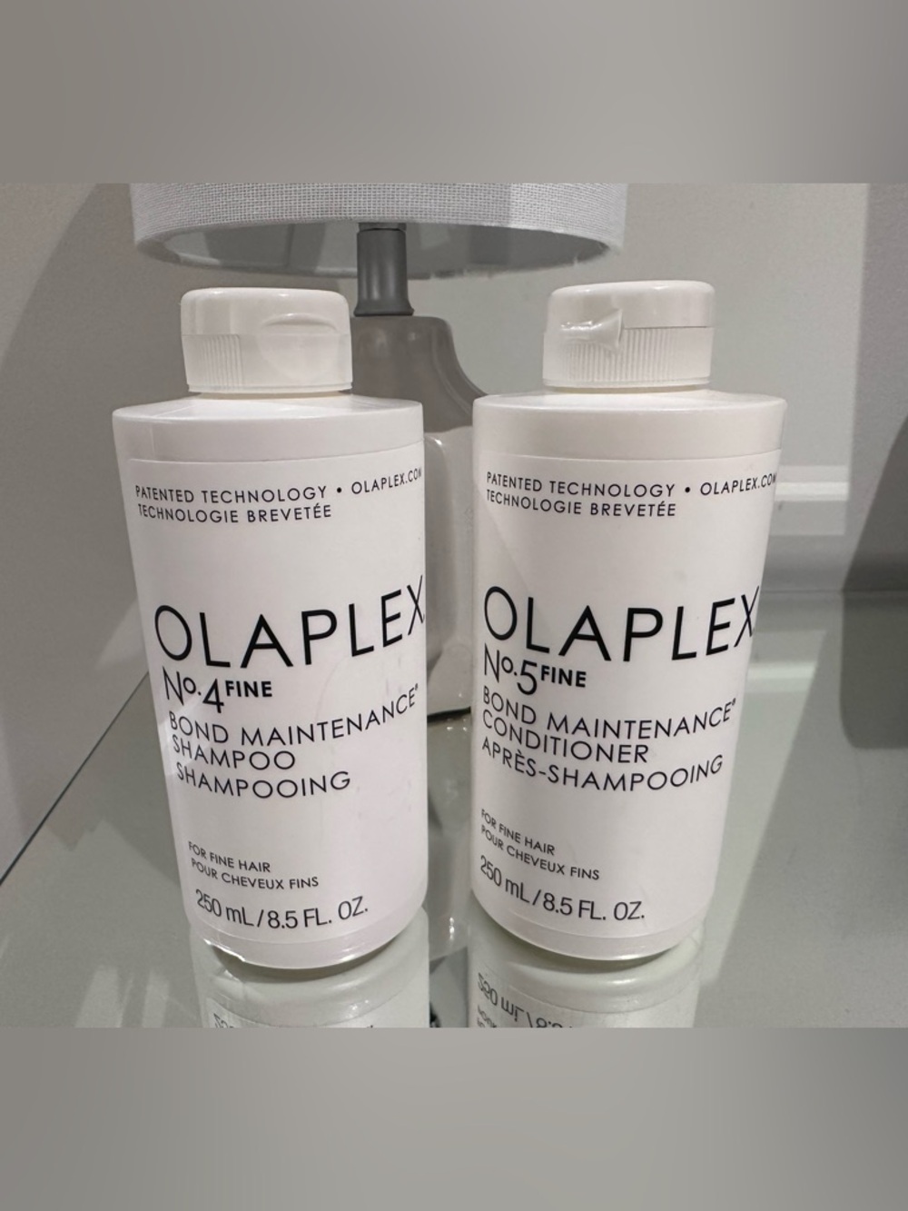 Olaplex No.4 Fine Shampoo & No.5 Fine Conditioner - White Bottle NWT